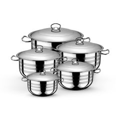 Royal Stainless Steel Venus Set of 10 PCS