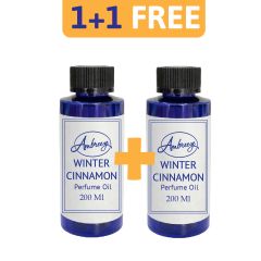 Ambreeze Essential Oil Diffuser Refill Winter Cinnamon sant 200 Ml + 200 Ml Free