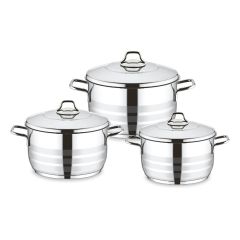 Vivaldi Stainless Steel Mega Set of 6 PCS