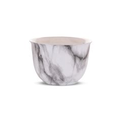 Arabic Stainless Steel Cup 80 ml White Marbel