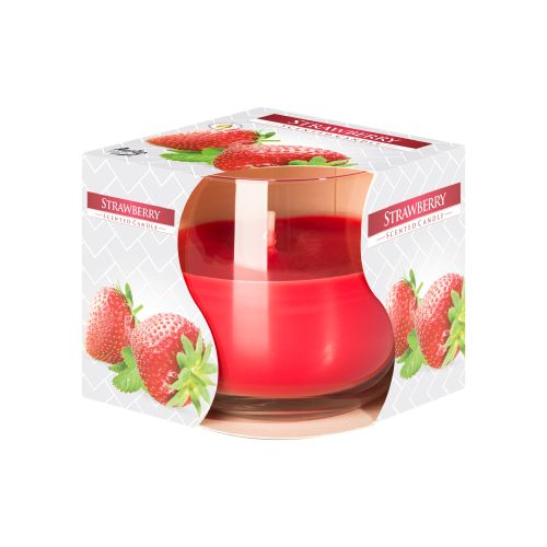 AURA SCENTED CANDLES 130G - STRAWBERRY