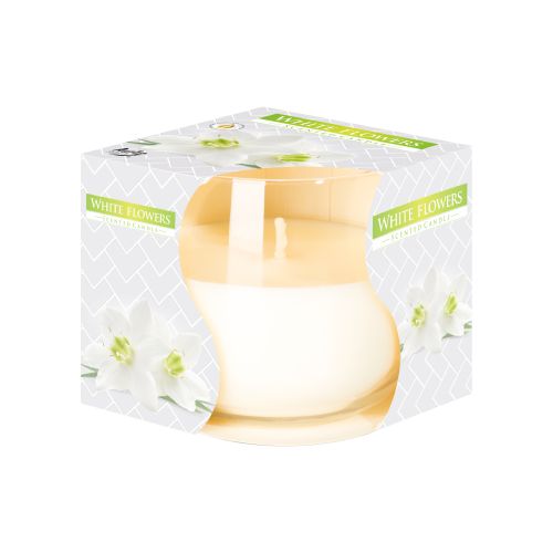 AURA SCENTED CANDLES 130G - WHITE FLOWER