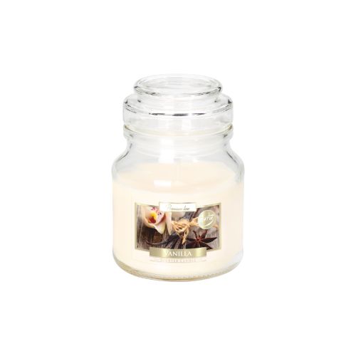 AURA SCENTED CANDLES WITH LID 120G - VANILLA