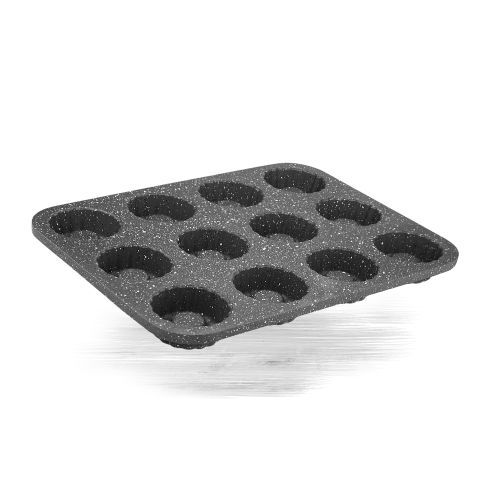 Thermo Ad Cake Mold - 35 X 26 Cm Muffine - Grey