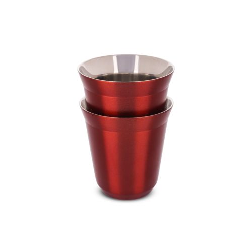 Red Rose Stainless Cup - Pcs 170 Ml