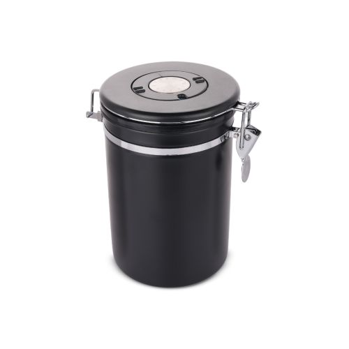 Stainless Coffee Canister 1.8L Black