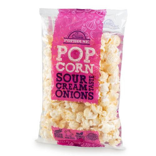 Pop House - Popcorn with Cream & Onion Flavor 65 g