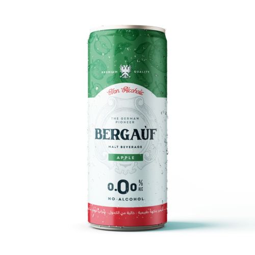 Bergauf Apple Flavored Malt Drink  250 ml