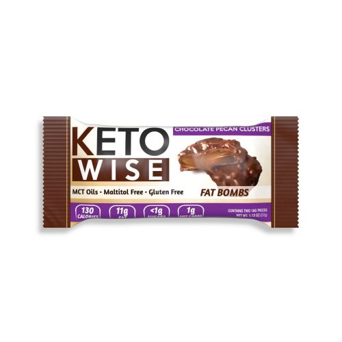 Keto Wise - Chocolate Pecan Clusters 32G