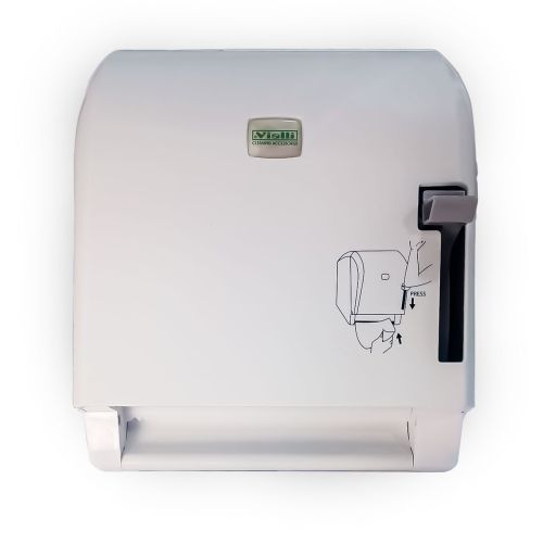 Vialli Medical Roll Paper Towel Dispenser - White