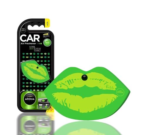 AROMA CAR LIPS - FANCY GREEN