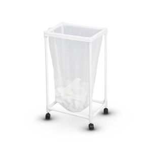 Plastic laundry basket