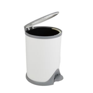 Premium Care Trash can 11 Lt. Gray