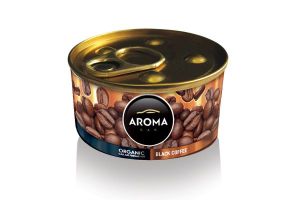 Aroma Car Air Freshener Organic Can 40 g Black Coffee