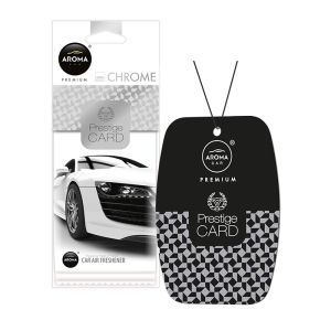أروما  معطر سيارة برستيج ورق كروم