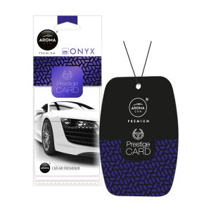 أروما  معطر سيارة برستيج ورق أونيكس