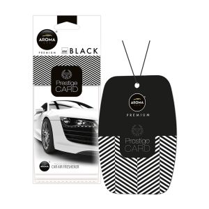 أروما  معطر سيارة برستيج ورق بلاك