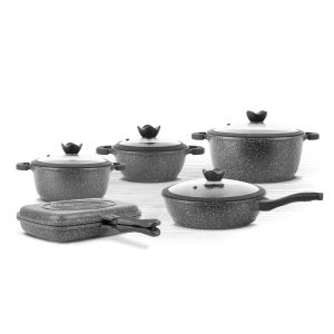 Thermo AD Granite Premium Concept Set of 10 PCS Gray