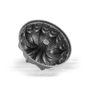 Thermo AD Granite Cake Mold Daisy 24 cm Gray