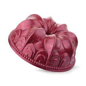 Thermo AD Granite Cake Mold Daisy 24 cm Red