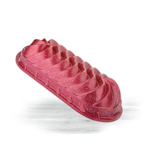 Thermo AD Granite Cake Mold Baton 35x16 cm Red