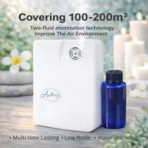 أمبريز موزع عطر زيتي أبيض يغطي 100:200 متر مكعب