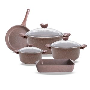Thermo AD Granite Taj 8 PCS Brown