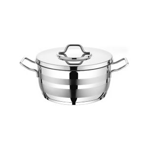 Vivaldi Stainless Steel Jumbo Deep Pot 22 cm
