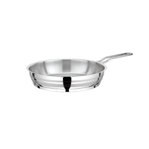 Vivaldi Jumbo Stainless Steel Frying Pan 24cm