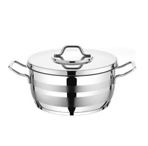 Vivaldi Stainless Steel Jumbo Deep Pot 26 cm