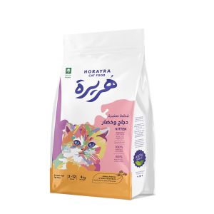 هريرة - طعام قطط صغيرة 4 كجم