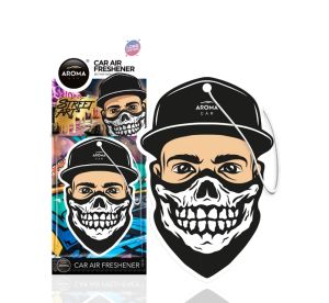 Aroma Car Air Freshener Street Art Jaw