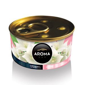 Aroma Car Air Freshener Organic Can 40 g Jasmin