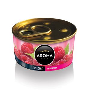 Aroma Car Air Freshener Organic Can 40 g Raspberry