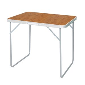 Aluminum And Steel Folding Table, 50*70 Cm