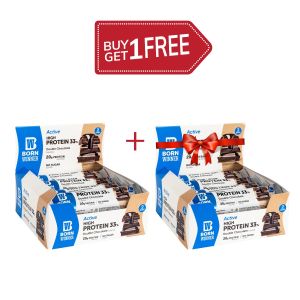 BW Active Protein Bar Double Chocolate 60g Carton + Free Carton