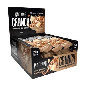 Warrior Crunch - Protein Bar 64 Gm White Chocolate Mocha - 12 pcs