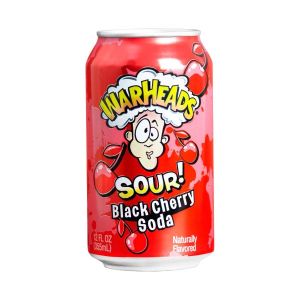 Warheads Sour Soda Black Cherry 355 ml