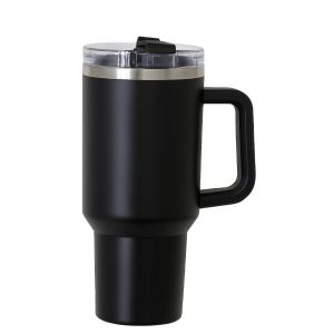 Stainless Steel Thermal Mug Black