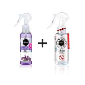 أروما هوم لافندر 150 مل + توباكو مزيل روائح مجاناً