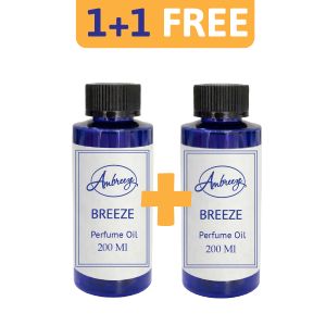 Ambreeze Essential Oil Diffuser Refill Rose Breeze 200 Ml + 200 Ml Free