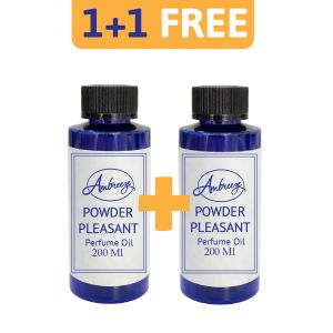 Ambreeze Essential Oil Diffuser Refill Powder Pleasant 200 Ml +  200 Ml Free