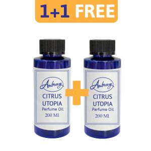 Ambreeze Essential Oil Diffuser Refill Citrus Utopia 200 Ml + 200 Ml Free