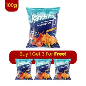 Ranchito Corn Crackers Ketchup Flavor 100 g