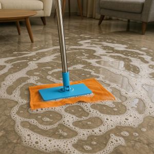 Microfiber flat mop W-180