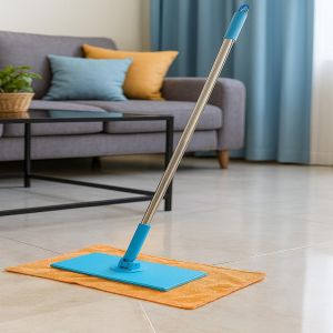 Microfiber flat mop W-180