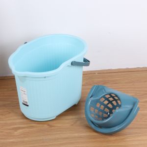 Premium Care Mop Bucket With Wheels, 17 Litres