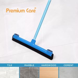 Premium Care Super Rubber Floor Sweeper With Stick
