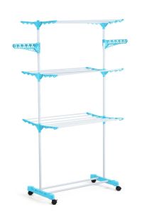 Three layer Clothes Rack with wheel