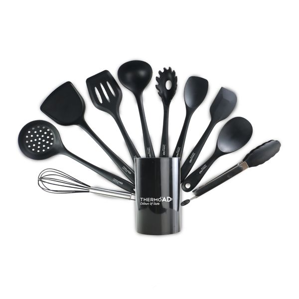 Shop KitchenAid ® Black Silicone Utensils, Set of 6. Silicone